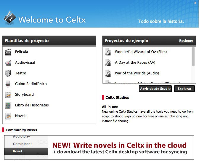 Celtx 2.9 7 Free Download Mac